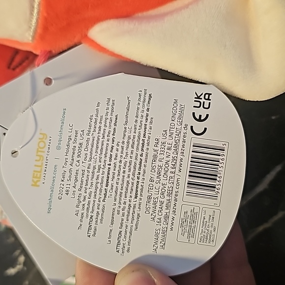 Kelly Toy 8"Squishmallow (FiFi)Mom & 3.5" baby key chain Christmas Edition 🎄 - Picture 2 of 2